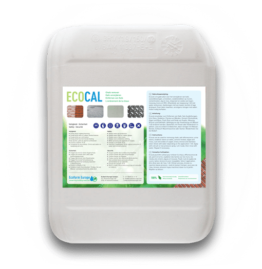 Salpeterausblühungen, weiße Flecken entfernen mit ecocal