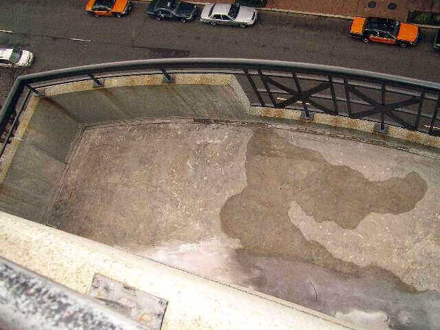 Balkon gegen Wasser schützen mit Permacon